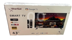 تلفزيون ستارسات الذكي 43 بوصة بنظام جوجل تي في | Starsat 43-Inch Smart TV Google TV