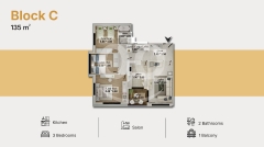 شقة مودرن 135 م² في البحصاص طرابلس | Modern 135 sqm Apartment in Bahsas