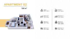 شقة لقطة 130 م² للبيع في القبة طرابلس | Luxury 130 sqm Apartment in Qoubbeh