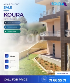 A 136 m2 apartment for sale in Fieh/Koura - CH48.A.5