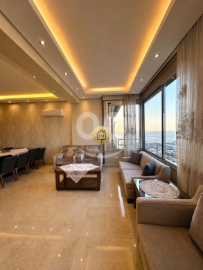 Apartments for rent in Manara - Furnished Sea View Apartment in Manara | شقة مفروشة بطلة بحرية في المنارة