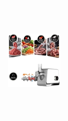 مفرمة لحم كولاكس 2000 واط بشاشة رقمية | Kolax 2000W Digital Meat Grinder — 6