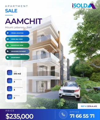 New Project for Sale in Aamchit | Starting at $1,100/sqm | Swimming Pool