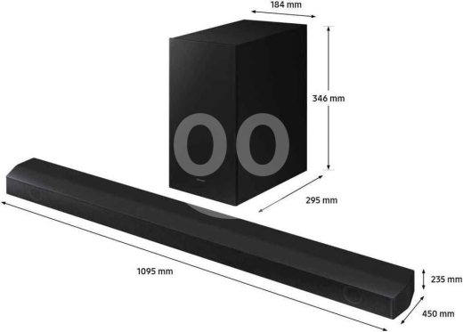 Audio et stéréo dans Haret Hreik - Samsung C440 Soundbar