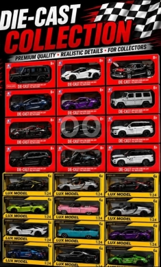 Gaming Console & Accessories in Hamra - Premium Die-Cast Car Collection - Lux Model Starting from 18$ to 65$