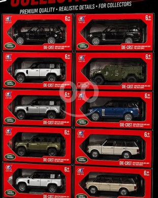 Gaming Console & Accessories in Hamra - مجسمات سيارات لاند روفر المعدنية - تشكيلة داي كاست تبدأ من 18$ إلى 65$ | Land Rover Die-Cast Model