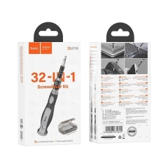 طقم مفكات براغي دقيقة 32 في 1 UT10 من هوكو | Hoco UT10 32-in-1 Precision Screwdriver Kit