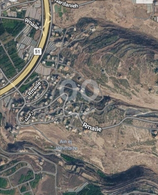 Lands for sale dans Rmeileh - أرض للبيع في منطقة رميلة الشوف مساحة 34000 متر