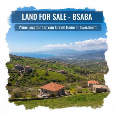 Lands for sale in Bsaba - Major Investment Land for Sale in Bsaba - Baabda