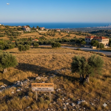 Lands for sale in Nabay - Investors Land for Sale in Nabay - El Metn