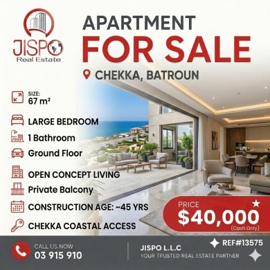 Apartments for sale dans Chekka - Affordable Apartment for Sale in Chekka Coastal District