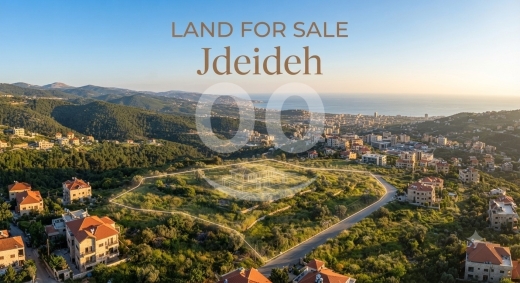 أرض للبيع في الجديدة مساحة 1234 متراً مربعاً | Land for Sale in Jdeideh 1234sqm