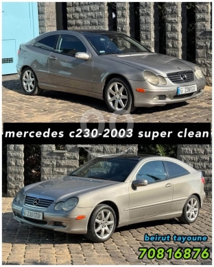Mercedes-Benz dans Beyrouth - C230 2003