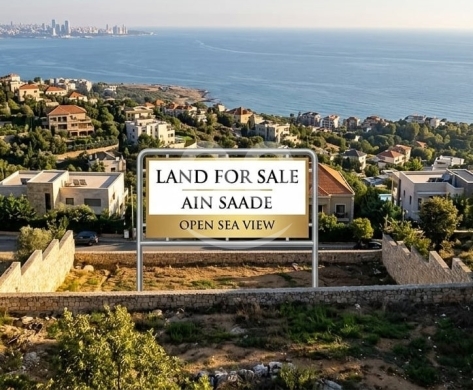 Land for Sale in Ain Saade 815 sqm | أرض للبيع في عين سعادة 815 متر مربع