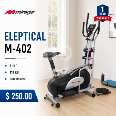 أجهزة اللياقة البدنية من ميراج مع ضمان لمدة عام | MIRAGE Fitness Equipment Treadmills Bikes