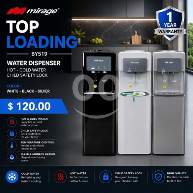 موزعات مياه ميراج مع ضمان لمدة عام | MIRAGE Water Dispensers Top Bottom Loading 1 Year Wa… — 3