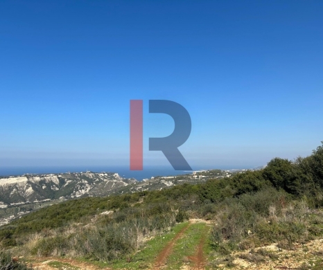 R9-3827 Land for Sale in Aabrine – Batroun, 1,550 m², Sea View — 2