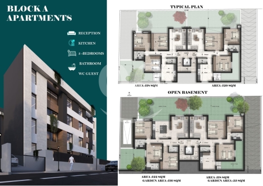 شقة للبيع 120 م² بترومين الكورة | Apartment for Sale 120 SQM Koura