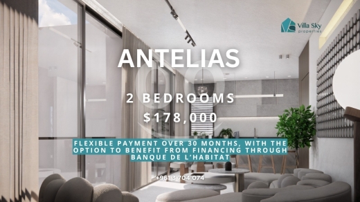 شقة مودرن 2 نوم للبيع في انطلياس بـ178 ألف$ | Modern 2-Bed Apartment Antelias