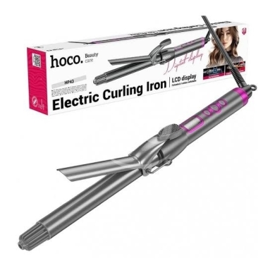 جهاز فير تمليس وكيرلي الشعر الكهربائي من هوكو HP43 مع شاشة رقمية | Hoco HP43 Electric Curling Iron