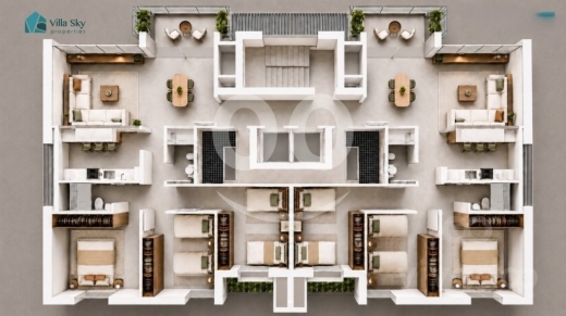 شقة مودرن 3 نوم للبيع في انطلياس طابق مرتفع | Modern 3BR Apartment 13th Floor Antelias — 2
