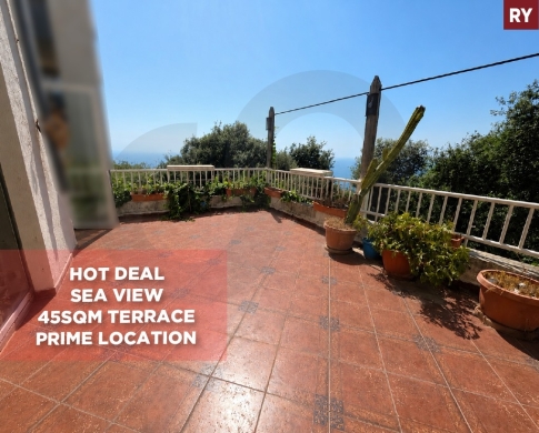 FULLY FURNISHED / SEA VIEW / SAHEL ALMA-KESEROUAN/ ساحل علما / REF#RY139395
