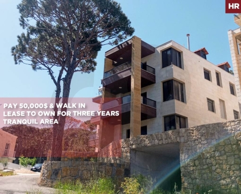 A great opportunity to own your brand new apartment IN DEIR EL HAREF REF#HR119574