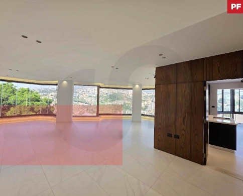 Open Mountain View/Mar Takla Square,BAABDA/ساحة مار تقلا |renovated/REF#PF138224 !