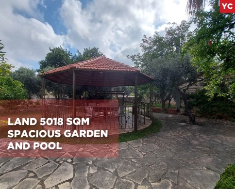 VILLA/AMCHIT/JBEIL/عمشيت/Garden and swimming pool/ REF#YC138106 !