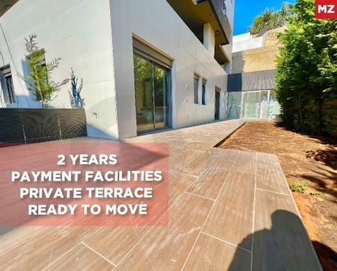 Bsalim/ qennebet broumana/ Terrace / garden /payment facility/ lease to own/ apartment/ calm area /metn/ matn/ المتن REF#MZ127456
