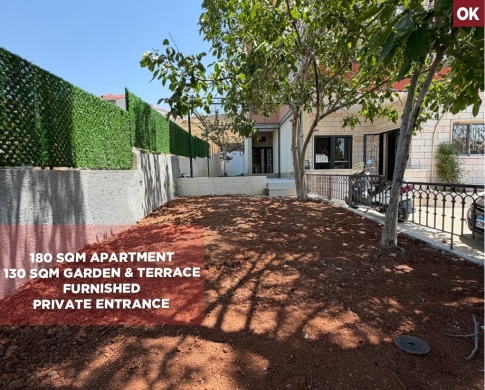 180 sqm apartment | 130 sqm Garden & Terrace | Very Calm Area | SAWFAR-ALEY | صوفر | REF#OK139230