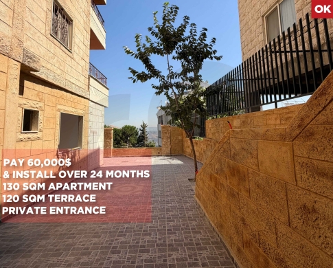 INSTALLMENTS/Calm Area/Close to all amenities/Bhamdoun - Baalechmay,ALEY/ بحمدون - بعلشميه/REF#OK139194 !