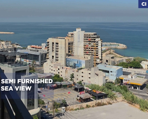 RENT/calm neighborhood/kaslik,KESEROUAN/الكسليك/Semi Furnished/Sea view/REF#CI139178 !
