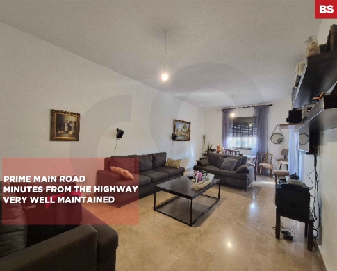 Very Well Maintained/Prime Main Road/BAOUCHRIYEH,METN/البوشرية/ REF#BS138689 !