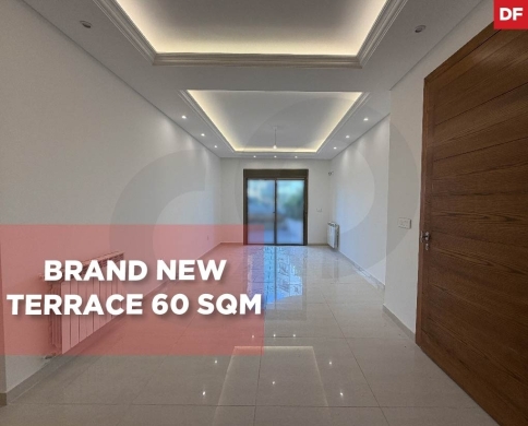 120 SQM BRAND NEW APARTMENT WITH 60 SQM TERRACE IN NACCACHE REF#DF132638