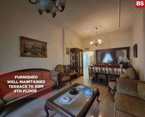 Amazing Furnished Apartment, PANORAMIC SEA VIEW,ZALKA METN,زالقا,REF#BS137844