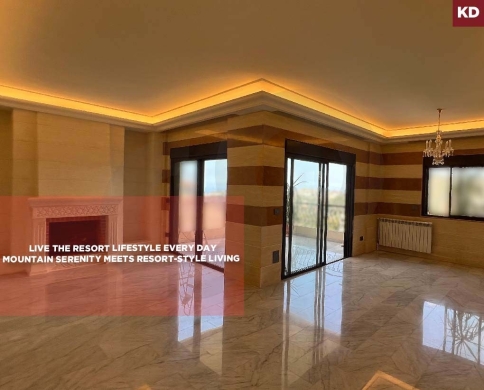 Sea and mountain views, pool,terrace, Zakrit, Metn/زكريت REF#KD137581