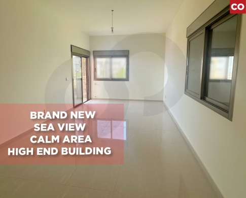 Brand New ,Sea view, High end building Halat Jbeil/حالات REF#CO136384