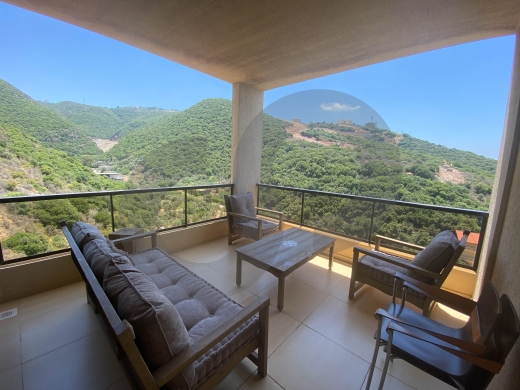 open mountain and sea view,Semi furnished,Batroun/البترون REF#RI135858 — 6