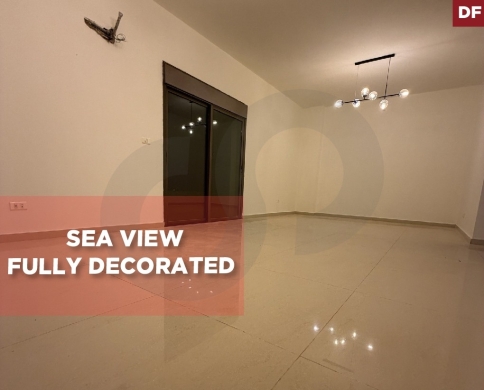 covered parking, 3 balconies, sea view, Dbaye/ضبية REF#DF135361