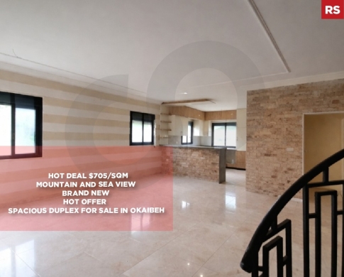 Hot Offer, Spacious Duplex for Sale in Okaibeh/عقيبه REF#RS135293