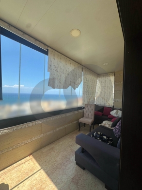 furnished, 3 balconies, sea view, parking, Bouar/بوار REF#CO134760 — 2