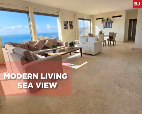 Modern living , Sea view , Sahel Alma /ساحل ألما REF#BJ134723