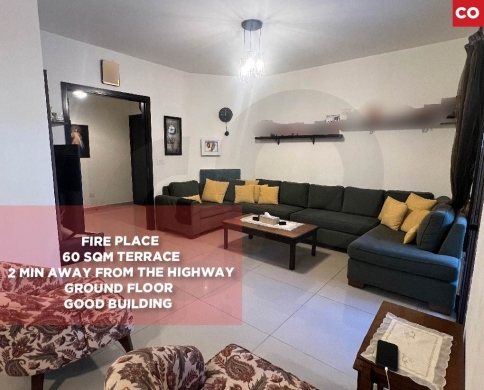 Spacious 60 sqm terrace 2 min away from the highway Halat REF#CO128101
