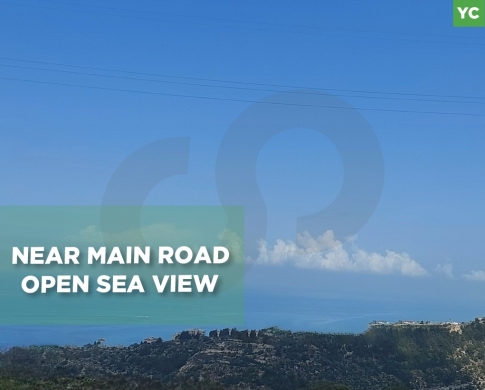Near main road, Open sea view,Land in Maaysra / المعيصرة REF#YC134362