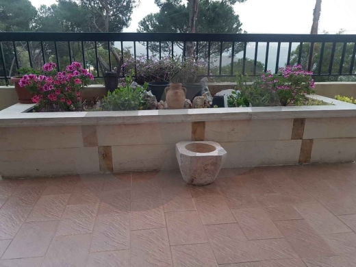 100 SQM TERRACE/mountain view/Broummana/برمانا/REF#CN134069 ! — 3