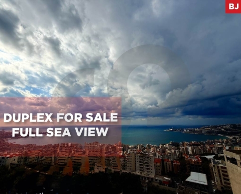 duplex, 2 covered parking, sea view, Sahel Alma/ساحل علما REF#BJ133651
