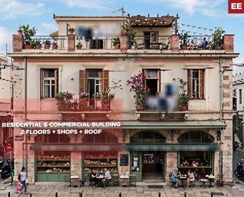 2 Floors, Shops, Roof, Bourj Hammoud/برج حمود REF#EE133590