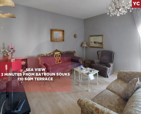 terrace, sea, mountain view, elevator, Batroun /البترون REF#YC133436