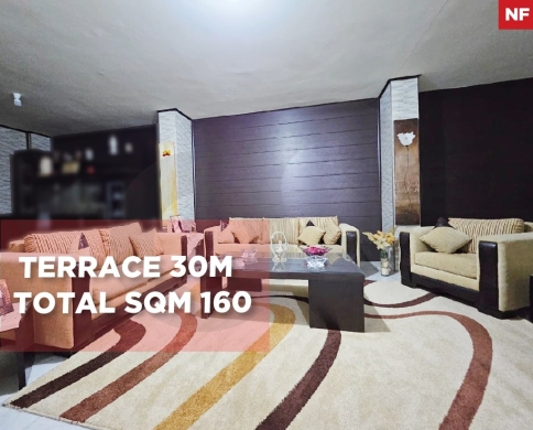 Terrace 30m , Total sqm 160 ,Ballouneh /بلونة REF#NF01768